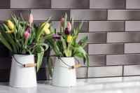 Cerrad Brick Grafit 6,5x24,5 téglahatású klinker falburkolat - 3 színben 