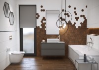 Cersanit Finwood Ochra 18,5x59,8 padlólap Cersanit Finwood Ochra 18,5x59,8 padlólap