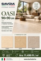 Savoia Oasi padlólap és falburkolat 90x90