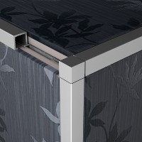 Dekorációs élvédő alumínium  Dekorációs élvédő alumínium