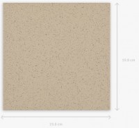 Bazo Beige 19,8x19,8 gres padlólap extra vastag 13 mm