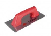 Rubi fogazott acél simító zárt műanyag fogantyúval. Rubi fogazott acél simító zárt műanyag fogantyúval.