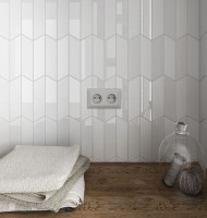 Equipe Chevron Wall 5,2x18,6 fali csempe,10 színben választható Equipe Chevron Wall 5,2x18,6 fali csempe,10 színben választható