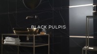 Tubadzin Black Pulpis polírozott, magasfényű padlólap 60x60 és 60x120 méretben Tubadzin Black Pulpis polírozott, magasfényű padlólap 60x60 és 60x120 méretben