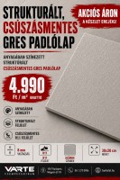Rako Starline TR734597 gres 30x30 csúszásmentes padlólap 