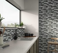 Intermatex Murano Silver 25x30 mozaik Intermatex Murano Silver 25x30 mozaik