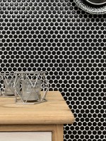 Intermatex Penny Black matt 31,5x29,1 mozaik Intermatex Penny Black matt 31,5x29,1 mozaik