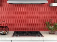 Intermatex Penny Red Gloss 31,5x29,1 mozaik Intermatex Penny Red Gloss 31,5x29,1 mozaik