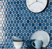 Intermatex Round Blue 30,4x26,3 mozaik Intermatex Round Blue 30,4x26,3 mozaik