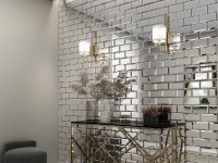 Intermatex Selfie Silver Bevel  30,2x30,6 mozaik Intermatex Selfie Silver Bevel  30,2x30,6 mozaik