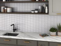 Intermatex Linea White Gloss 28,41x29,61 mozaik  Intermatex Linea White Gloss 28,41x29,61 mozaik