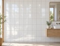Terra Optima 701 20x25 fényes fehér csempe