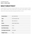 Multy Milkyway High Glossy 60x120 magasfényű falburkolat Multy Milkyway High Glossy 60x120 magasfényű falburkolat