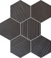 Tubadzin Horizon Hex Black Mosaic 28,9x22,1 Tubadzin Horizon Hex Black Mosaic 28,9x22,1