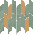 Tubadzin Tissue Green mosaic Tubadzin Tissue Green mosaic